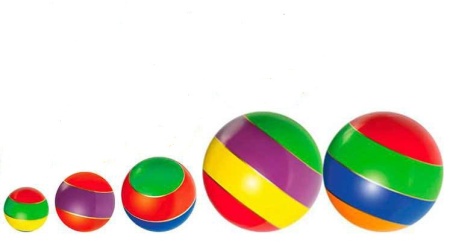 Купить Мячи резиновые (комплект из 5 мячей различного диаметра) в Партизанске 