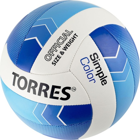 Купить Мяч волейбольный Torres Simple Color любительский р.5 в Партизанске 